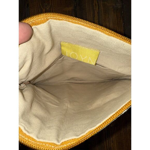 NWT JOYN Small Clutch With Zipper Closure -Handmade Himalayas - Picture 8 of 15